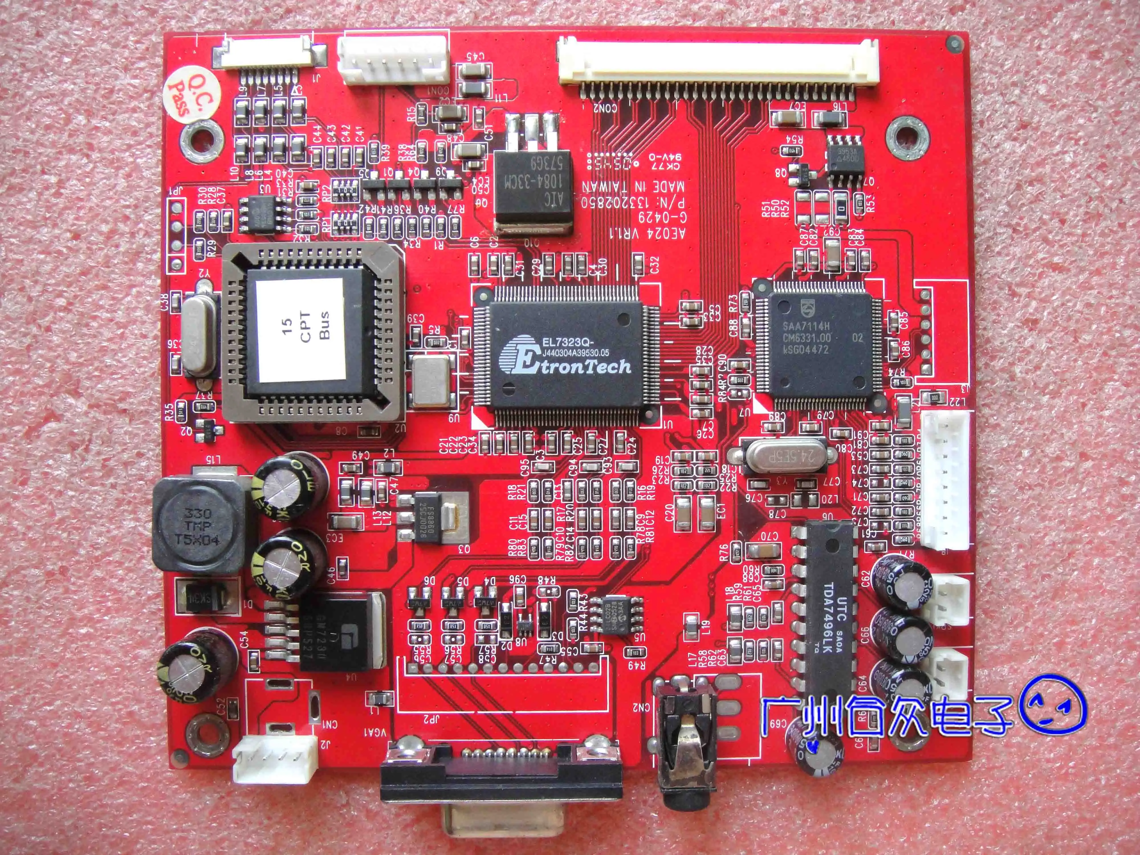 

AE024 VR1.1 G-0429 P/N:133202850 15 CPT плата управления автобусом
