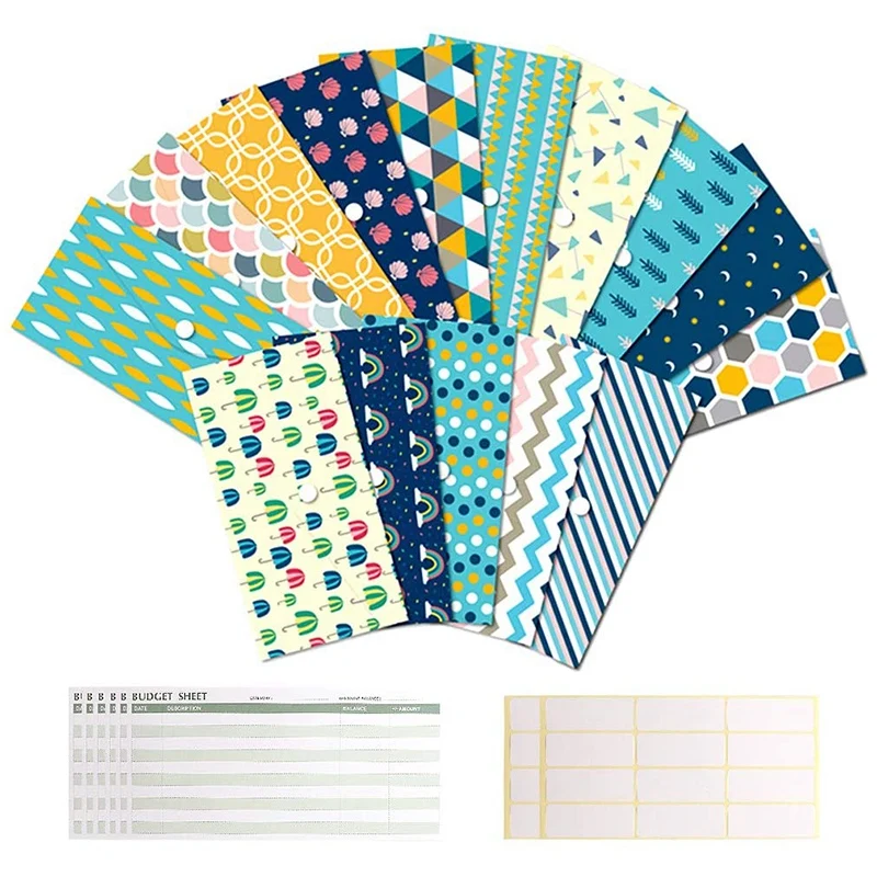 

15 шт., водонепроницаемые конверты для денег и денег