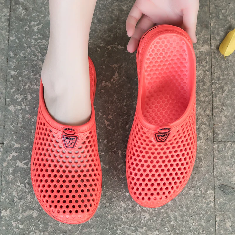 Тапочки PUPUDA мужские/женские дышащие легкие шлепанцы без застежки удобная