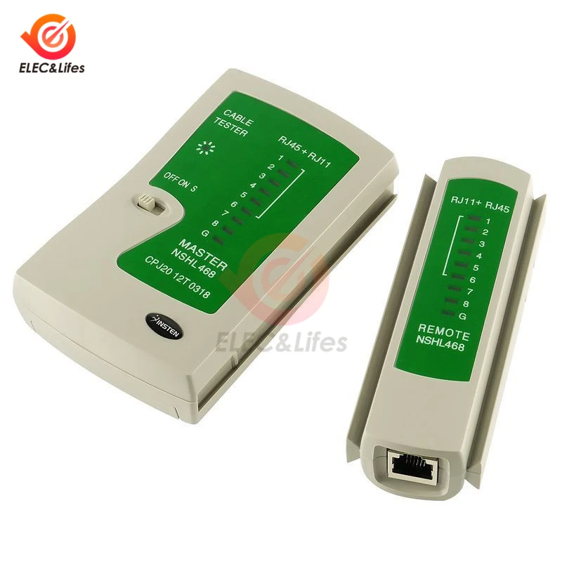 Professional Network Cable Tester RJ45 RJ11 RJ12 CAT5 UTP LAN Detector Remote Test Tools Networking | Инструменты