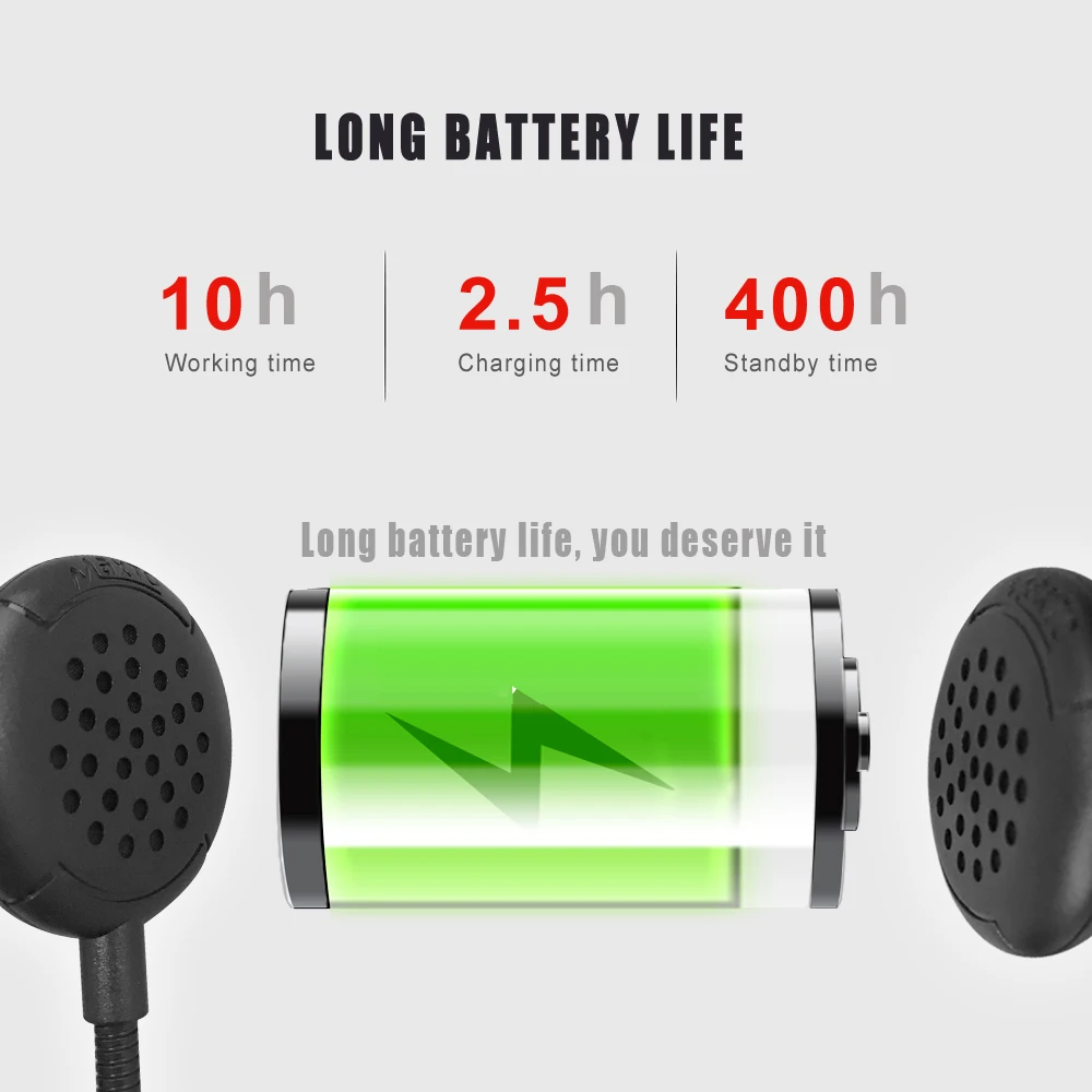 Bluetooth гарнитура для мотоцикла беспроводные наушники шлема системы связи