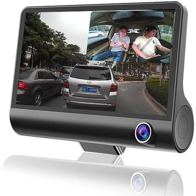 3 в 1 Автомобильный радар детектор DVR камера 4 дюйма Built in GPS скорость Анти объектива
