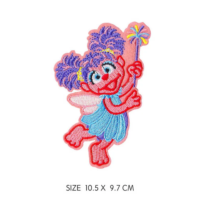 10 шт. Elmo печенье монстр большая птица Эбби Зоуи Эрни Гровер вышитая утюгом