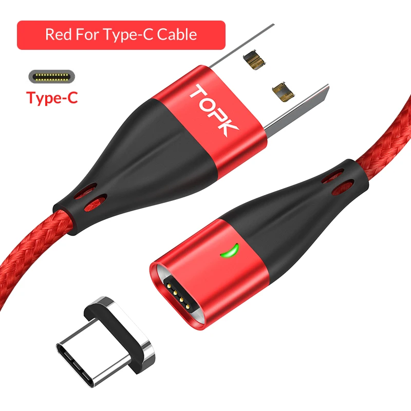 Red Type-C Cable 3а Быстрая зарядка USB 3,0 type C кабель для samsung S8 S9 S10 Plus type-C USB кабель синхронизации данных для Xiaomi Redmi Note 7 - Цвет: Red Type-C Cable