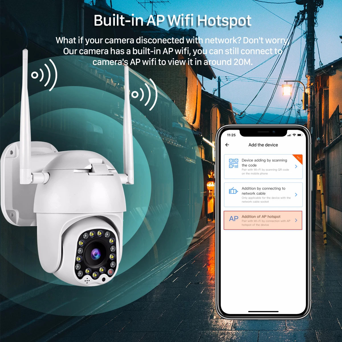 Besder открытый движения оповещения 2MP IP камера WiFi 4X цифровой зум двойная антенна скорость купольная камера с сиреной светильник Облачное хранилище