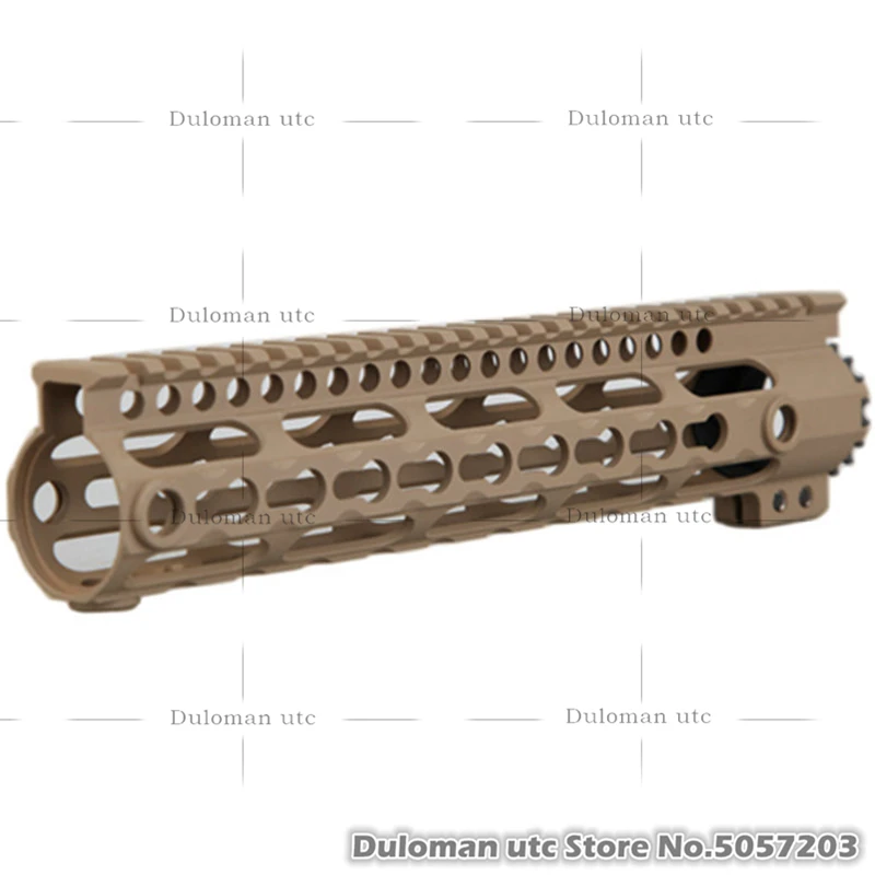 Duloman utc MI KeyMod бесплатно поплавок Handguard Тактический 10 дюймов легкий металлический рельс системы для страйкбола AEG/GBB винтовки