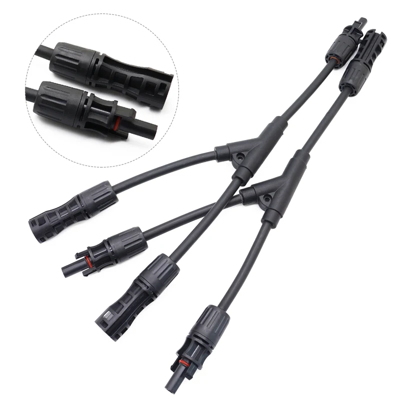 10 пар солнечных батарей 1500 В от 2 до 1 соответствует стандарту TUV с кабелем 6 мм2 для