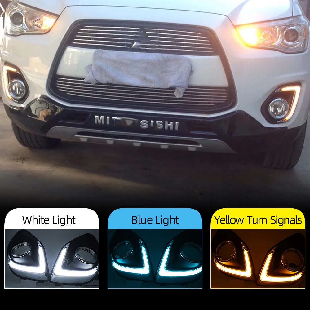 Дневные ходовые огни 1S et для Mitsubishi ASX 2013 2014 2015 светодиодные дневные