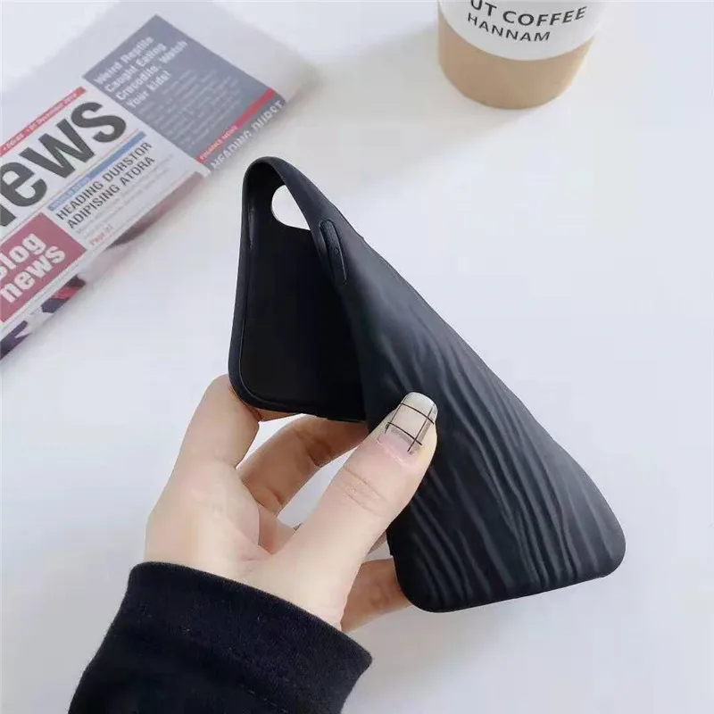 IPWSOO зыбучий песок узор карамельный цвет чехол для телефона iPhone 11 Pro X XR Xs Max мягкие