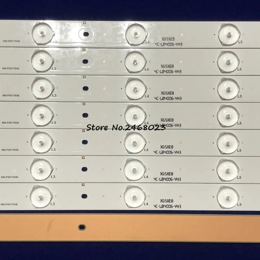 Светодиодные ленты для подсветки телевизора 8 шт. 40 светодиодный светодиодная