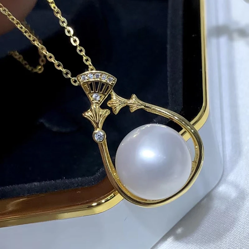 YIKALAISI 12-13 мм большие продолговатые подвески из натурального пресноводного