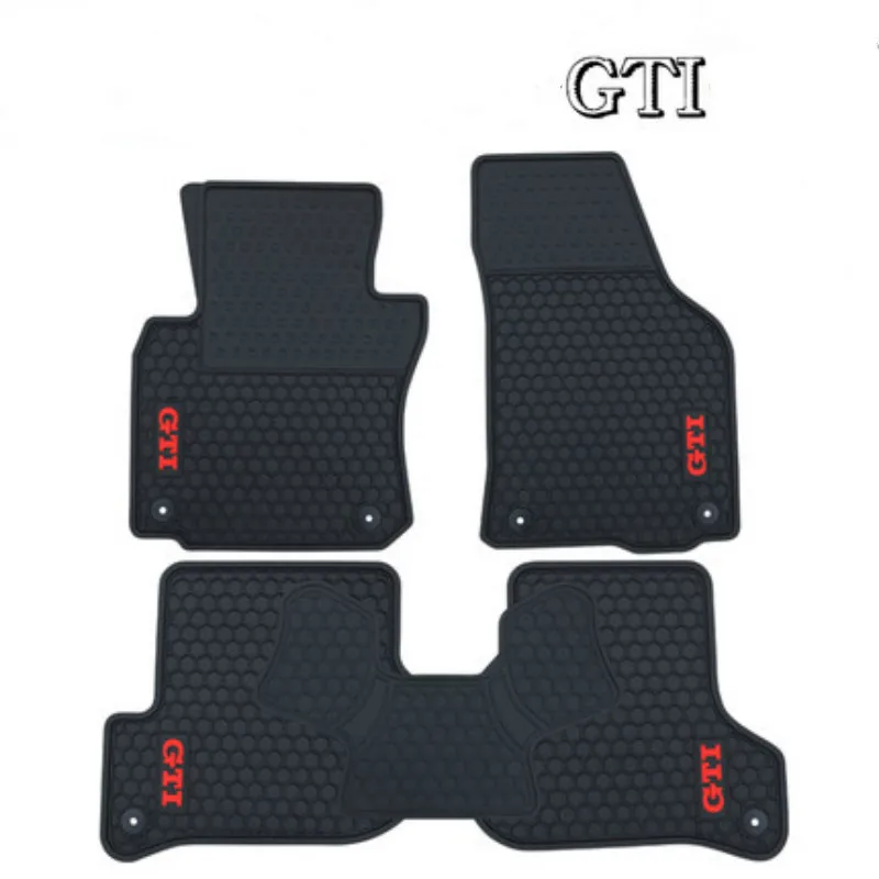 Специальные резиновые автомобильные коврики для Volkswagen Golf 4 5 6 7 GTI 6GTI 7GTI