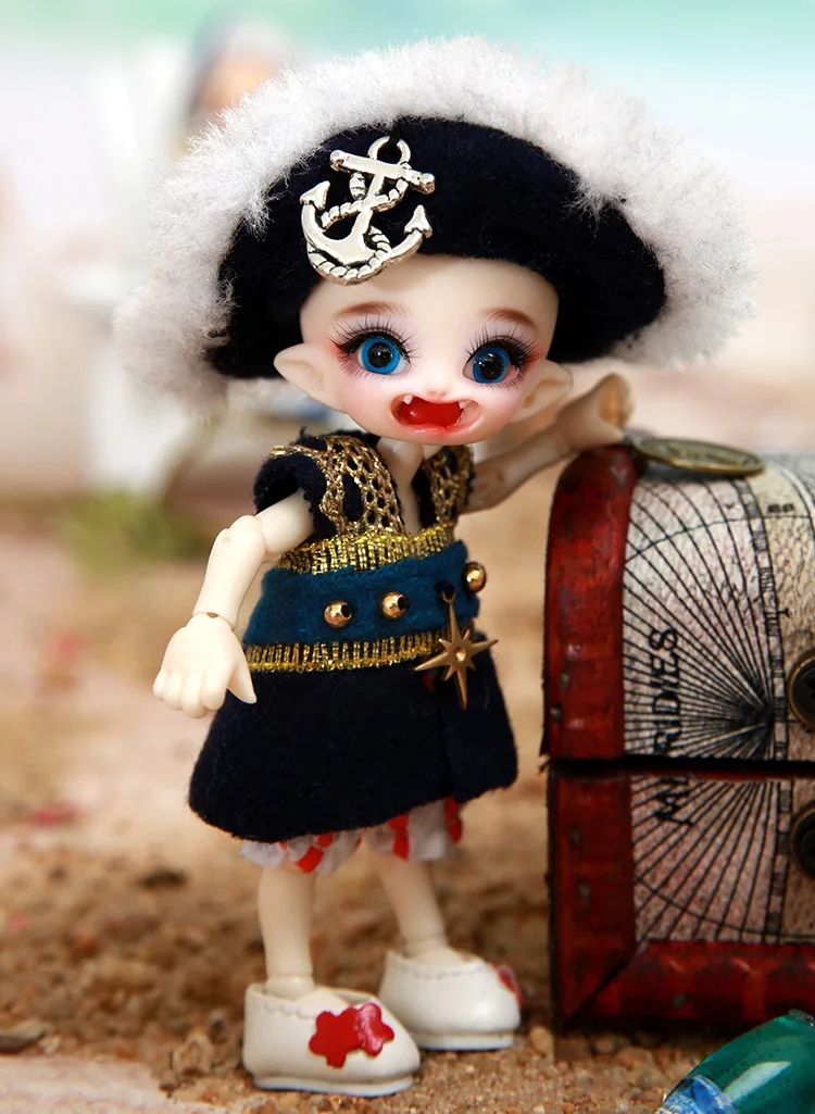 Пукипуки Cupid3 1/12 Fairyland FL BJD кукла розовая улыбка эльфы игрушки шарнирная кукла