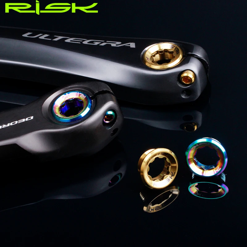 RISK M20X8mm крепежный болт из титана для горного велосипеда интегрированный полый
