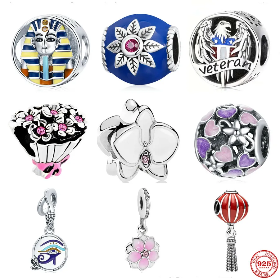 Шарм-бусина для браслета серебро 925 пробы | Украшения и аксессуары