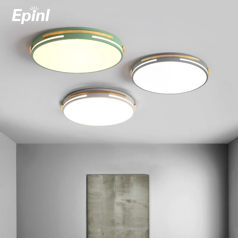 Epinl современный потолочный светильник Панель поверхностного монтажа Дети