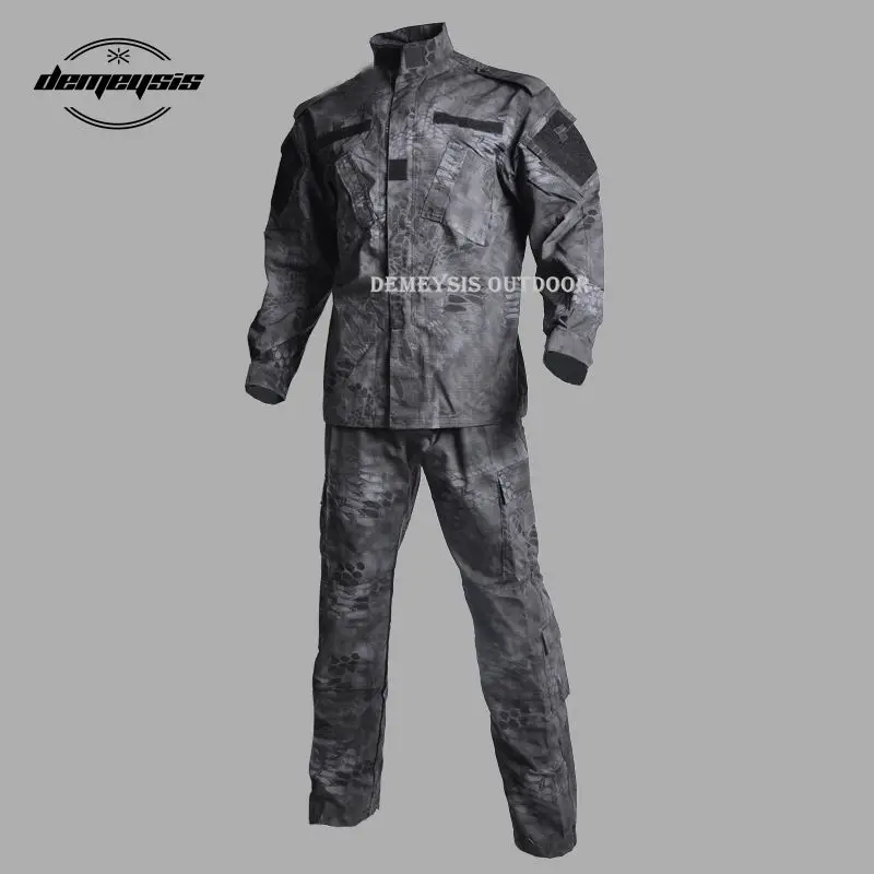 Камуфляжная армейская тактическая куртка прочная Военная страйкбольная