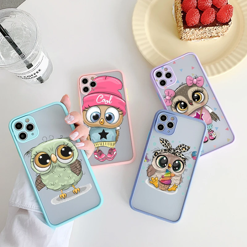 Чехол с изображением совы для Samsung Galaxy A50 A51 A52 A70 A71 A72 A31 A32 A22 A21S A10 M31 M32 S20 FE S21 Ultra S10 S9 S8