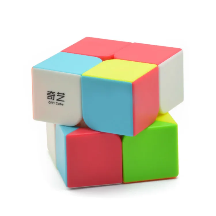 Qiyi QiDi S 2x2x2 cubo magico головоломка профессиональный магический куб 2*2*2 школьные принадлежности без наклеек куб игрушки Детский подарок
