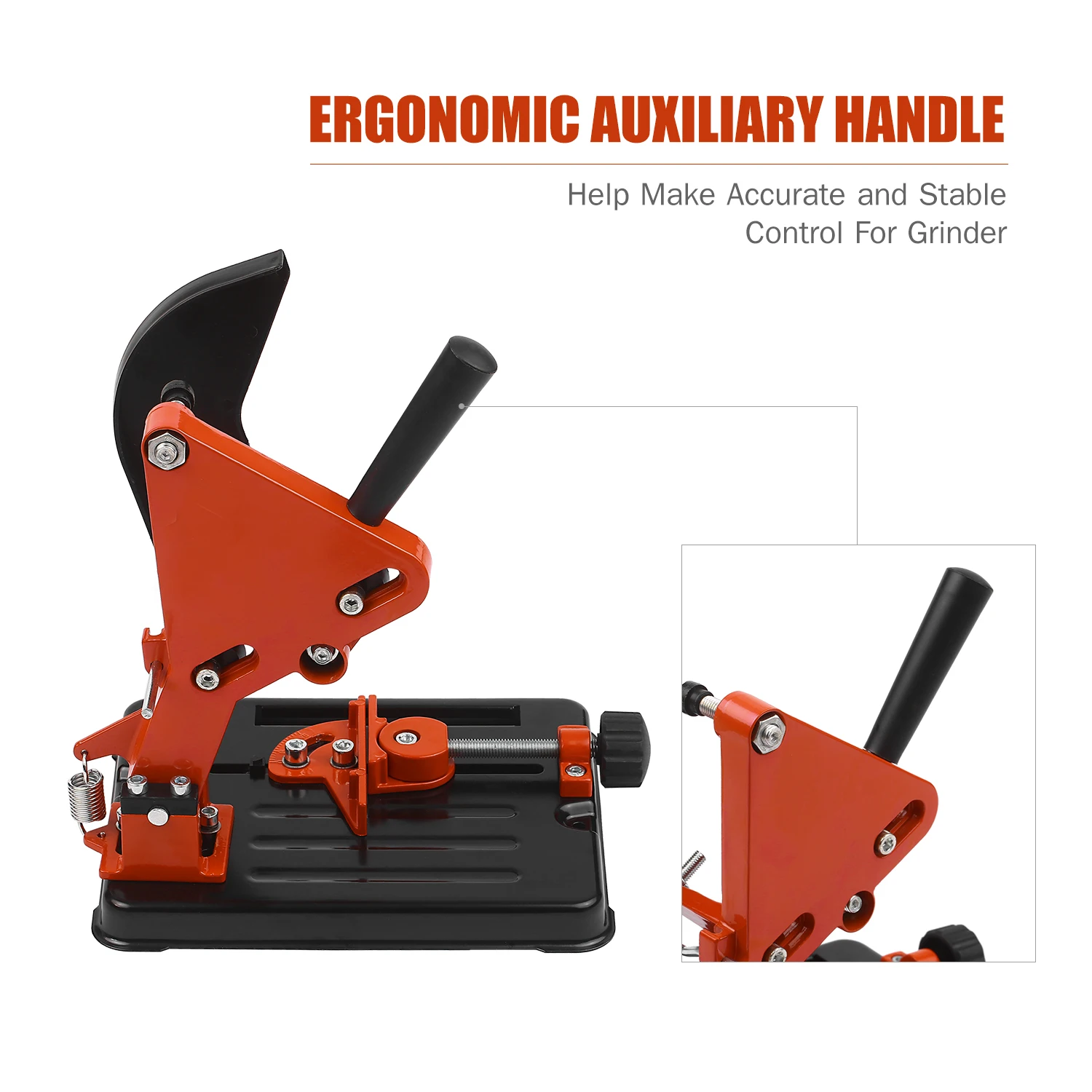 

Professional 100-125 Angle Grinder Stand Grinder Holder Cutter Support Bracket Cutting Machine for Angle Mill Woodworking