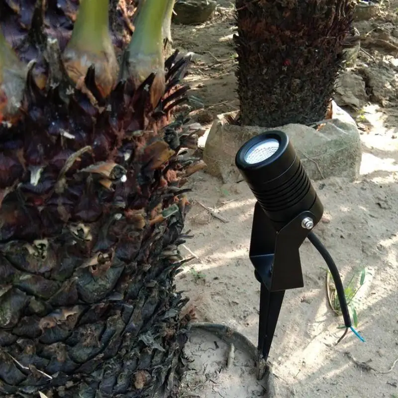 Уличный светодиодный садовый фонарь для газона 1 шт. 220 В 110 10 Вт Ландшафтная лампа