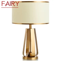 fairy modern table lamps bedside luxury design golden desk lights home e27 decorative for foyer living room office bedroom