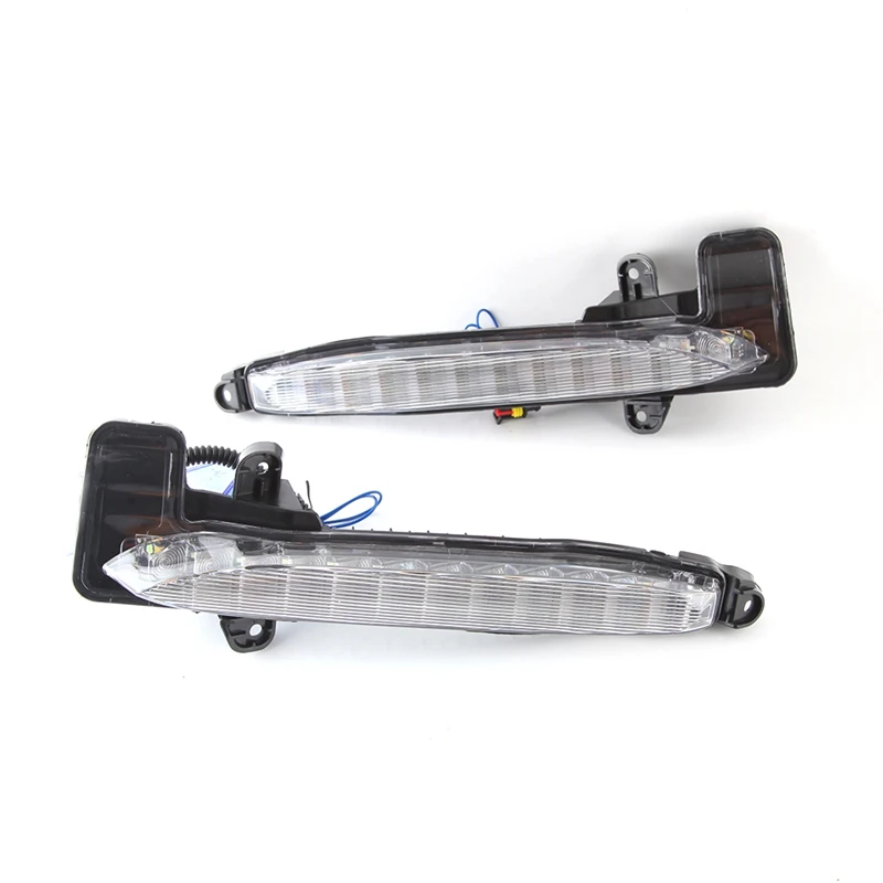 

Pair LED Clear Lens Daytime Running Light Fog Accent Light Switch Back for Corolla SE XSE 2020-2021 Car Accessories
