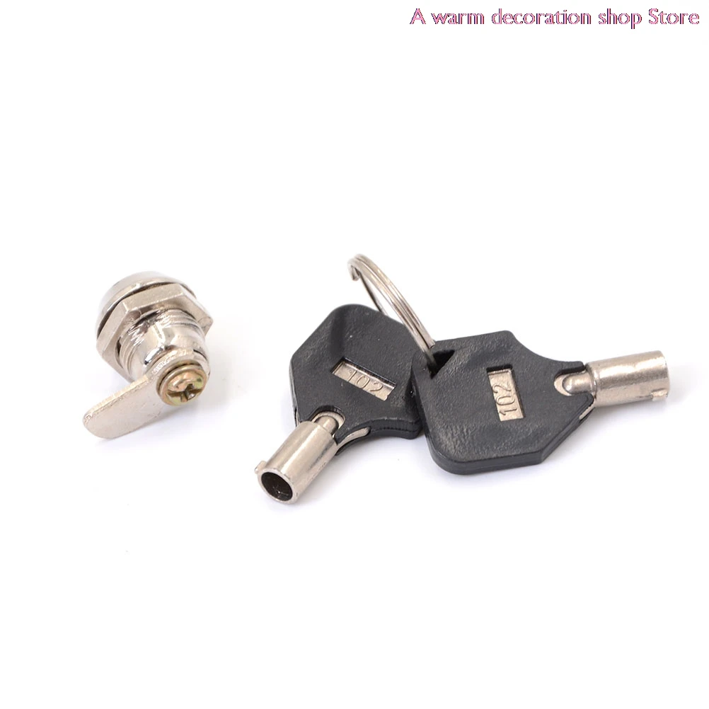 

DIY ifferent Drawer Tubular Cam Lock Keyed for Door Mailbox Cabinet Tool Box with 2 Keys Furniture Hardware