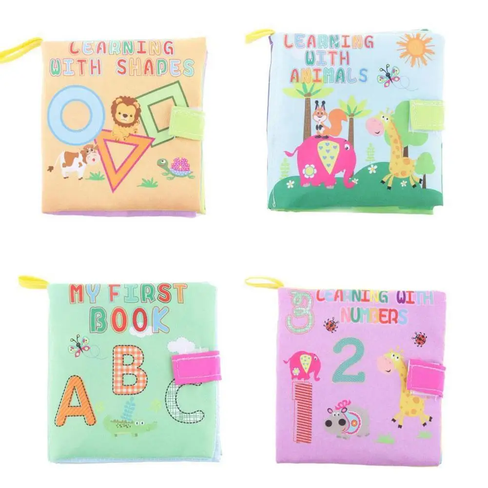 Одежда для детей и малышей разведки тканевая книга познавательная рисунок