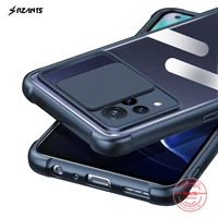 rzants for vivo v21 case lens protection air bag conor slim thin clear cover casing