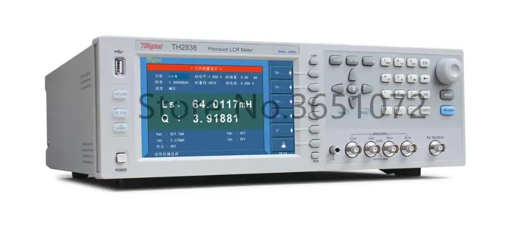 TH2838/TH2838A/TH2838H RLC измеритель высокой частоты Цифровой LCR метр Китай LCR метр