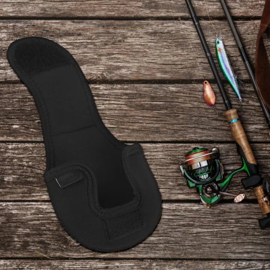 Large Capacity Elastic Full cover Waterproof Nylon Fishing Reel Bag Fish Wheel Protector fishing accessories | Спорт и развлечения