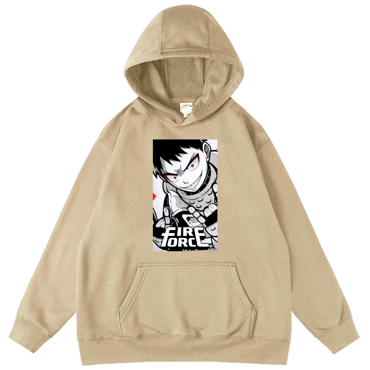 

2021 Manga Fire Force Men's Hoodies Cool Anime Print Autumn Boy Unisex Oversized Hoodie Fleece Sweatshirts Mens Pullover Tops