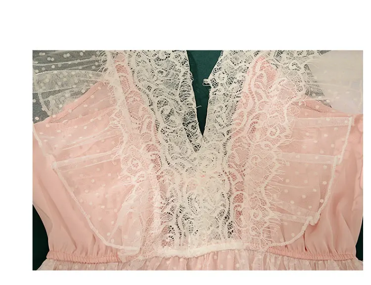 Сексуальное женское белье, женская пижама, прозрачная, с глубоким v-образным вырезом, тонкая, кружевная, синяя, ночная Пижама, одежда для сна для женщин, рубашка для сна