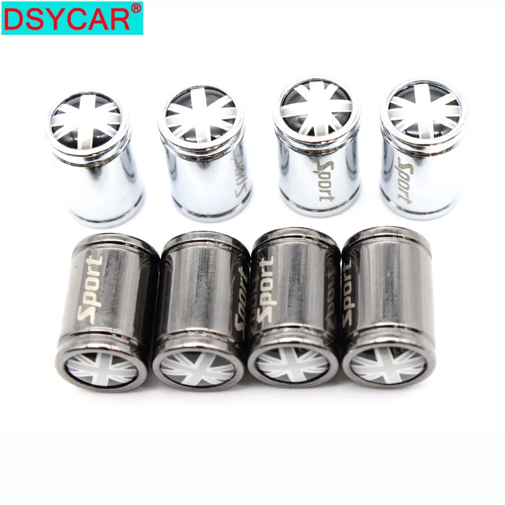 DSYCAR 4 шт./компл. медная хромированная крышка на стержень клапана шины колеса