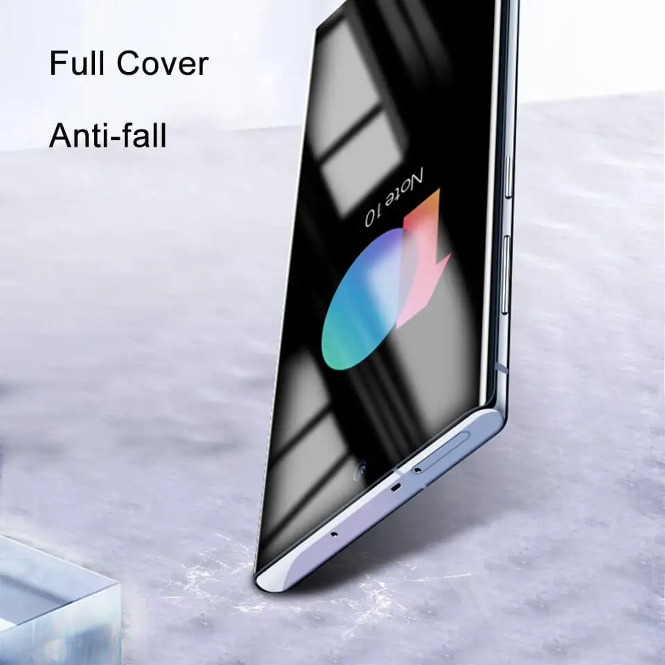 Для samsung Galaxy Note 10 Plus защита экрана УФ нано оптика изогнутое стекло Полный Клей покрытый край для Galaxy Note 10 10 Plus