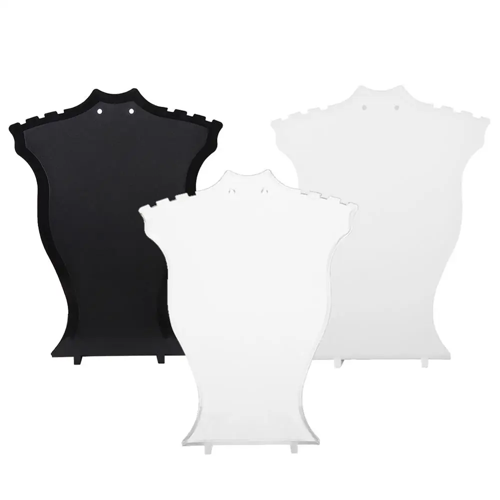 10*12 см качественная пластиковая витрина для ювелирных изделий Подвеска Ожерелье