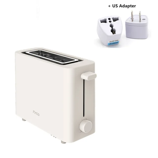 Add US Adapter Xiaomi Pinlo PL-T050W1H тостер 500 Вт Электрический автоматический быстрый нагрев машина для хлеба Мини Многофункциональный тостер для хлеба - Цвет: Add US Adapter