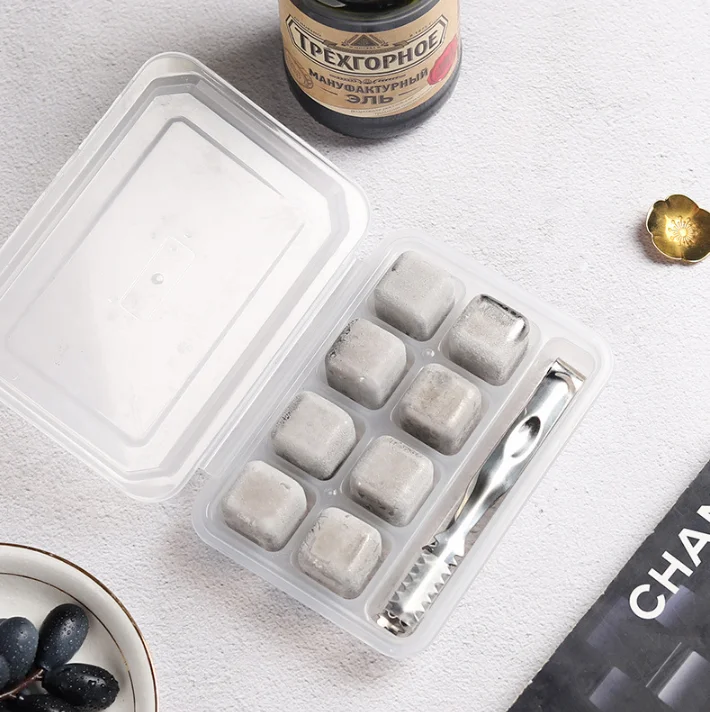 Нержавеющая сталь льда металлические ледяной бар питья виски из мультфильма