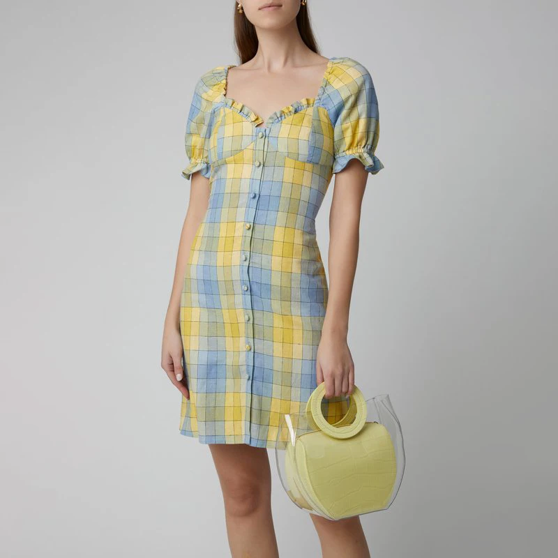 Прозрачный кошелек желе из ПВХ женская летняя сумочка с кольцевой ручкой и