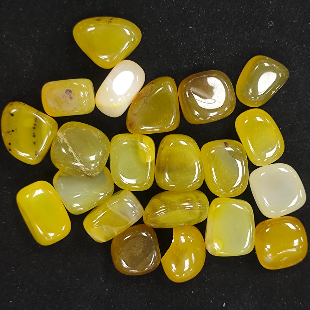 

Оптовая продажа, фунта, Bingcute, бразильский полированный натуральный желтый Агатовые камни, Wicca Reiki Energy Crystal Healing