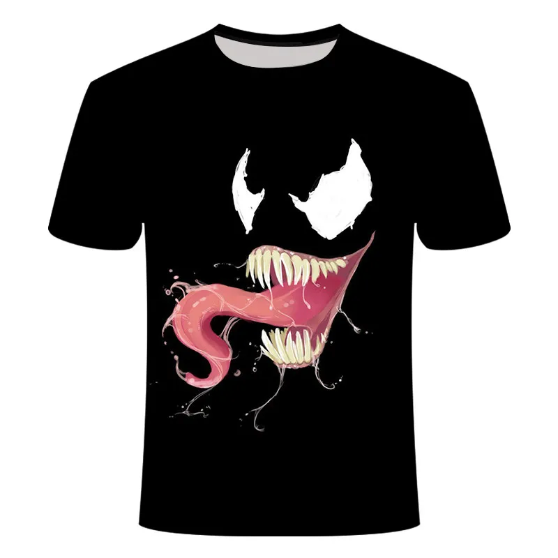 TX156 New Men/women T Shirts Venom Compression Shirt 3D Printed Summer Short Sleeve avenger sweatshirt gym hiphop large size 6XL - Цвет: TX156