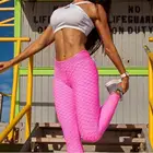 Женские Леггинсы для йоги, спортивные штаны с высокой талией, с эффектом пуш-ап