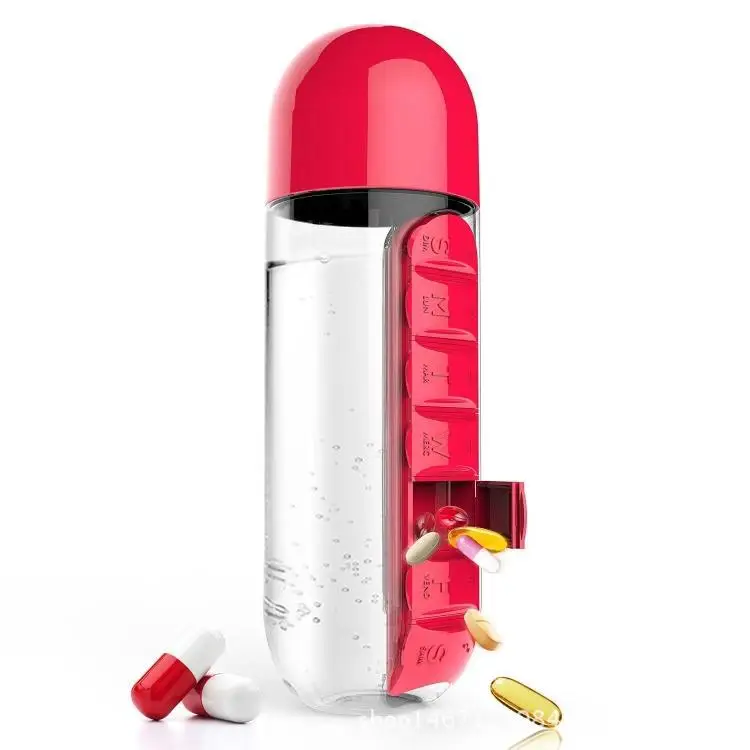 

Water Bottle with Pill Box Portable Secret Stash Hidden Pill Case Storage Containers Safe Medicine Storage Household Organizer