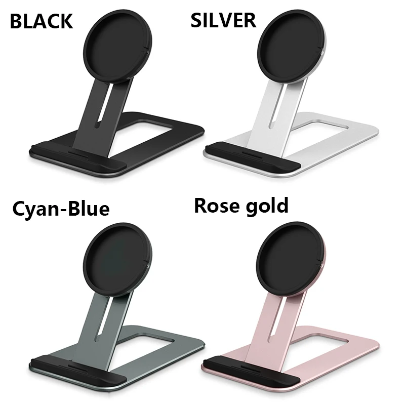 

For Magsafe Charger Phone Charging Holder Aluminum Alloy Adjustable Stand For iPhone 12 Pro Max Mini Magsafing Wireless Charging