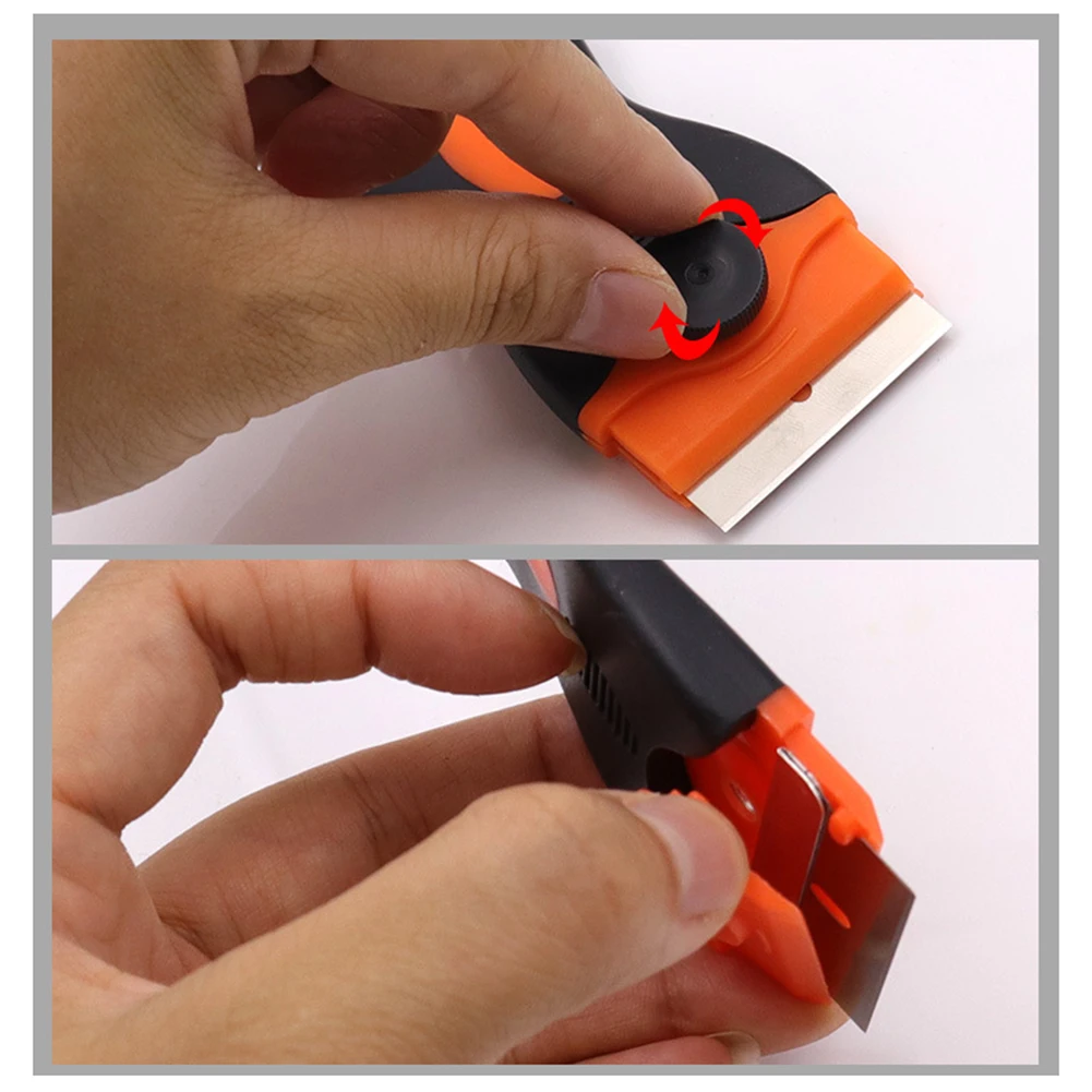 

Hand Scraper Professional Glue Removing Windows Plastic blade Cleaning