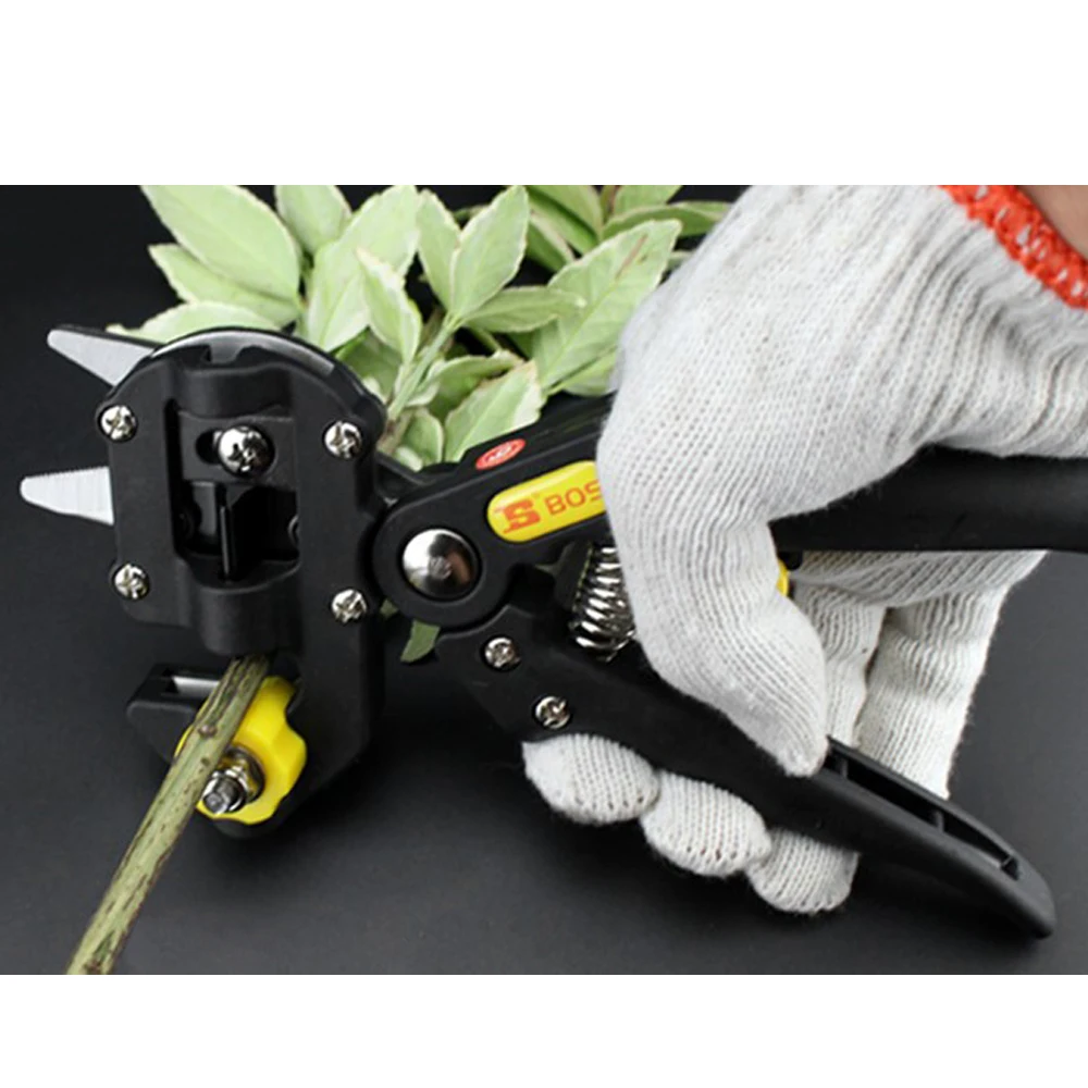 BOSI садовый секатор набор инструментов лезвие V & U вогнутая прививка фруктов|fruit