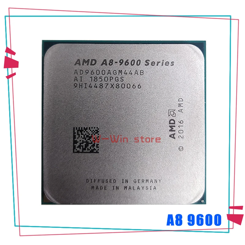 AMD A8 Series 9600 3 1 ГГц 65 Вт Quad Core Процессор процессор AD9600AGM44AB AD960BAGM44AB гнездо