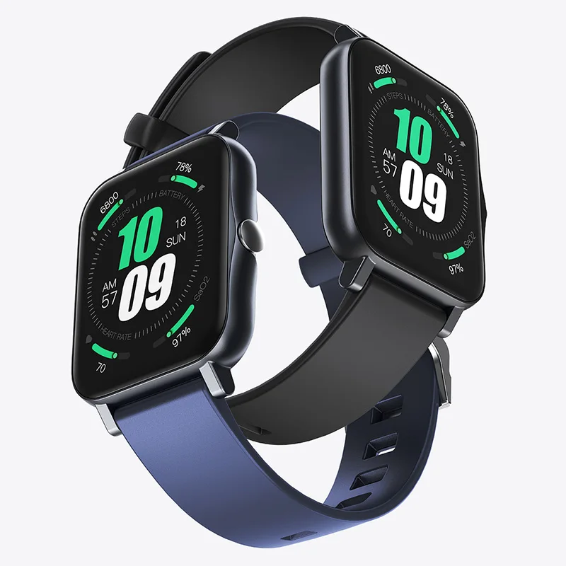 Смарт часы с большим экраном 1 7 дюйма мониторинг здоровья спортивный новинки Push