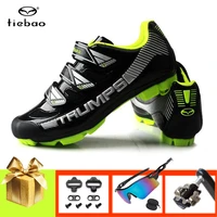 tiebao mountain bike sneakers add spd pedals outdoor sapatilha ciclismo mtb cycling shoes men women breathable racing bicycle
